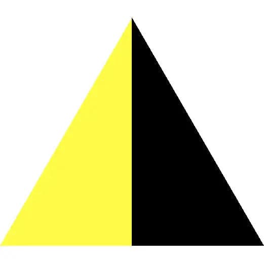 Duct Identification Triangles (50 Triangles pre Pack)