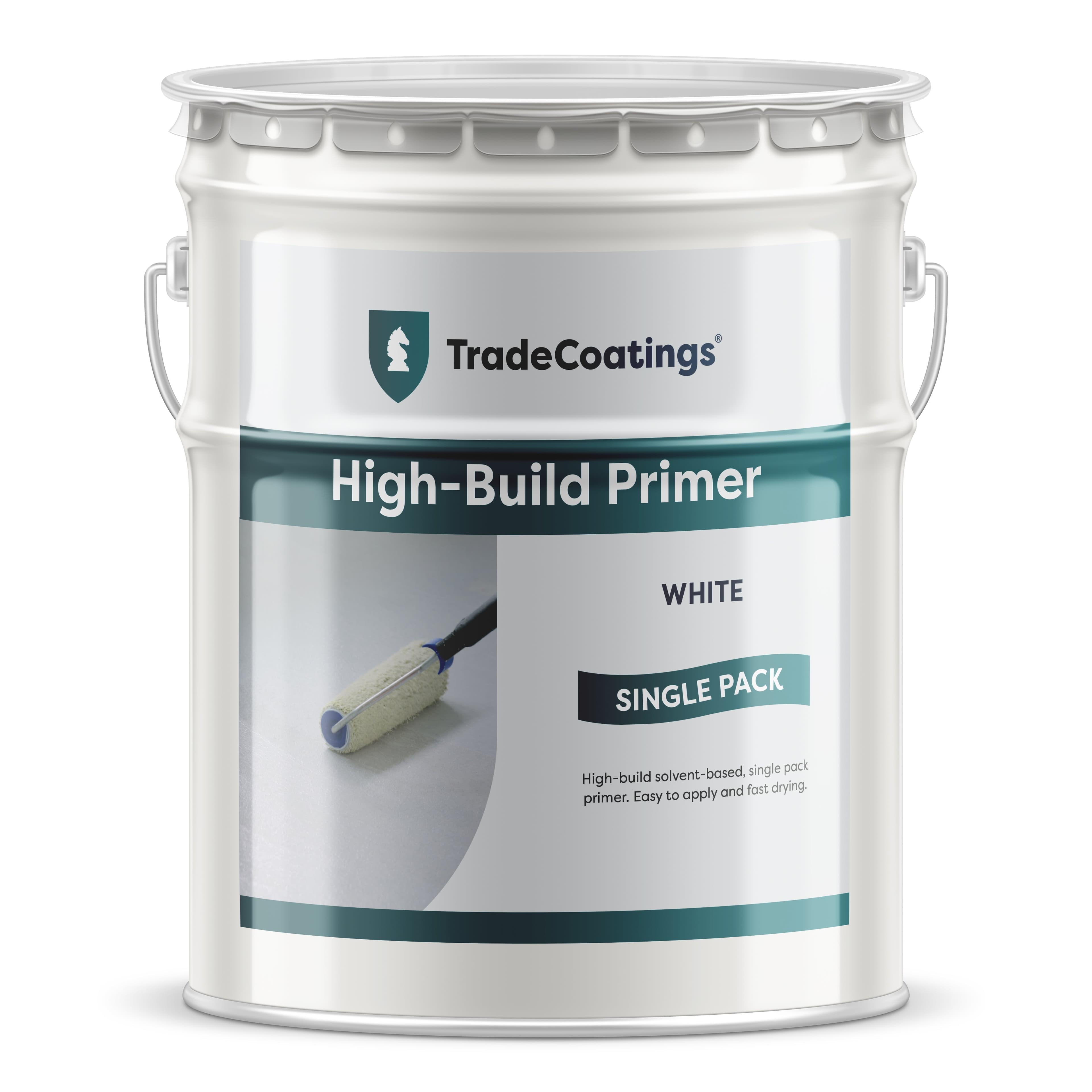 Trade Coatings High Build Wood Primer - White - Solvent Based - 5/10/20kg
