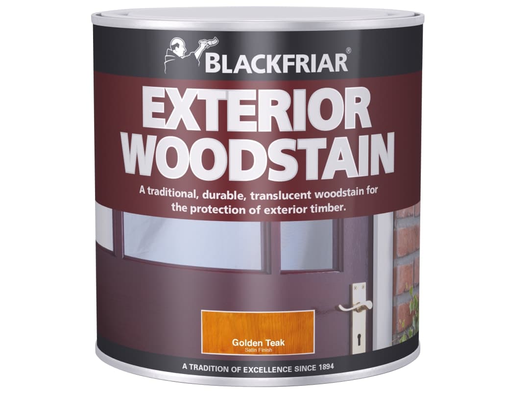 Blackfriar Traditional Exterior Woodstain Nut Brown 1 litre BF0010002D1