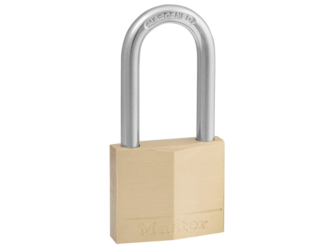 Master Lock Solid Brass 40mm Padlock 4-Pin - 38mm Shackle 140EURDLF