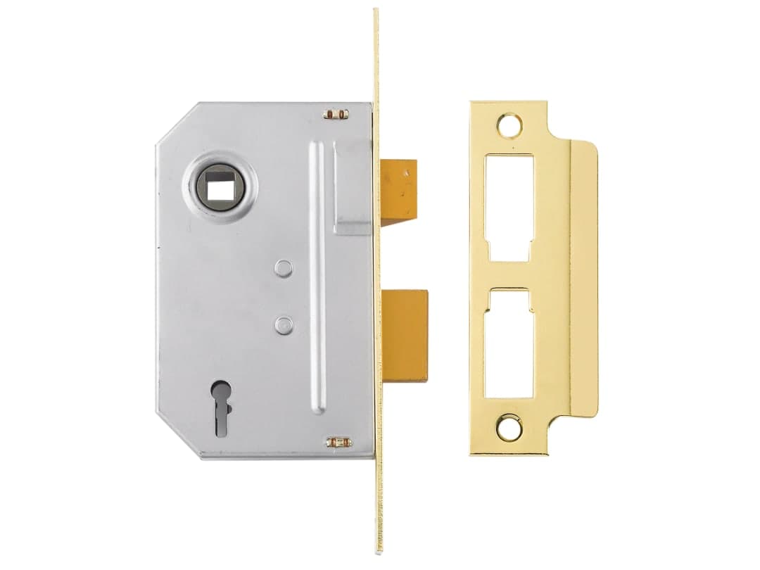 Yale Locks PM246 Internal 2 Lever Mortice Sashlock Polished Brass 67mm 2.5in 6.50246E+11