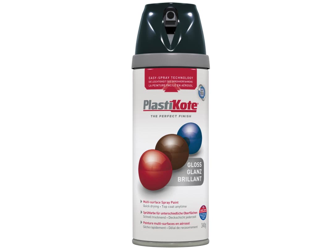 PlastiKote Premium Gloss Black 400ml 21100 021100