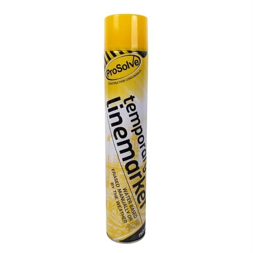 ProSolve Temporary Marker Spray - Yellow 750ml