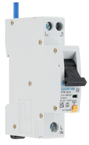 Compact Rcbo Type A B Curve 10A CUCRB10A-01