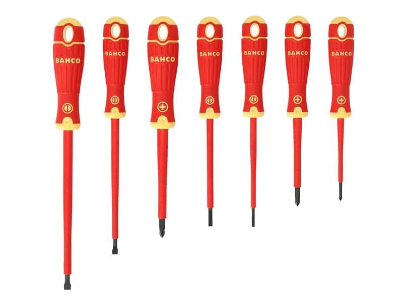 Bahco B220.007 B220.007 Bahcofit Insulated Screwdriver Set 7 Piece