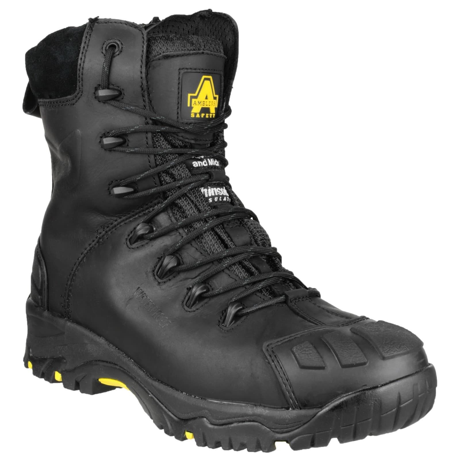 Amblers Safety Fs999 Hi Leg Composite Safety Boot With Side Zip Size 8 24868-41132-07