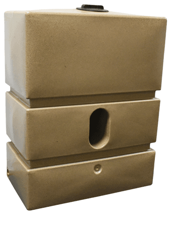 1200L Pillar Rainwater Tank in Sandstone