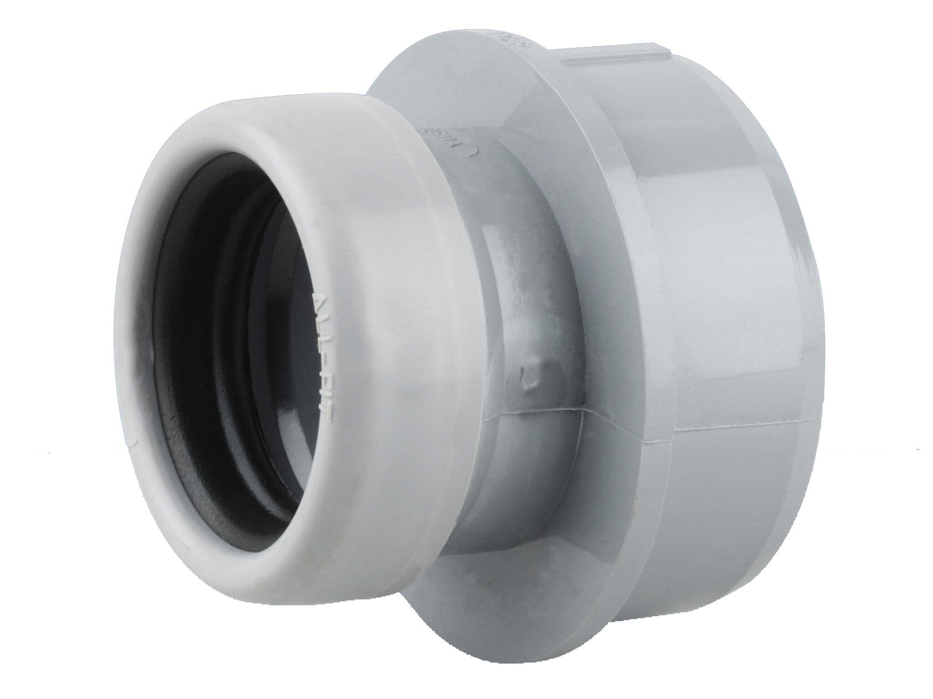Osma Wavin OsmaSoil S/S boss adaptor (ring-seal) 32mm grey