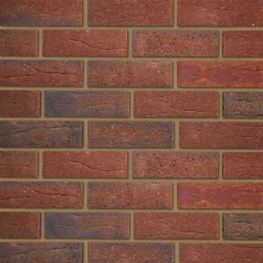 Ibstock Red Cattybrook Brunswick Antique Brick - Pack of 500, Size: 215x102.50x65mm