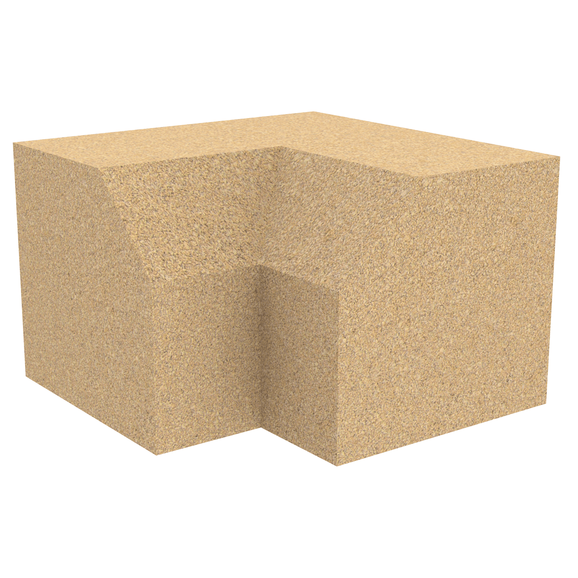 Plinth Bath 90D Int Rtn 215/215 x 150 x 140