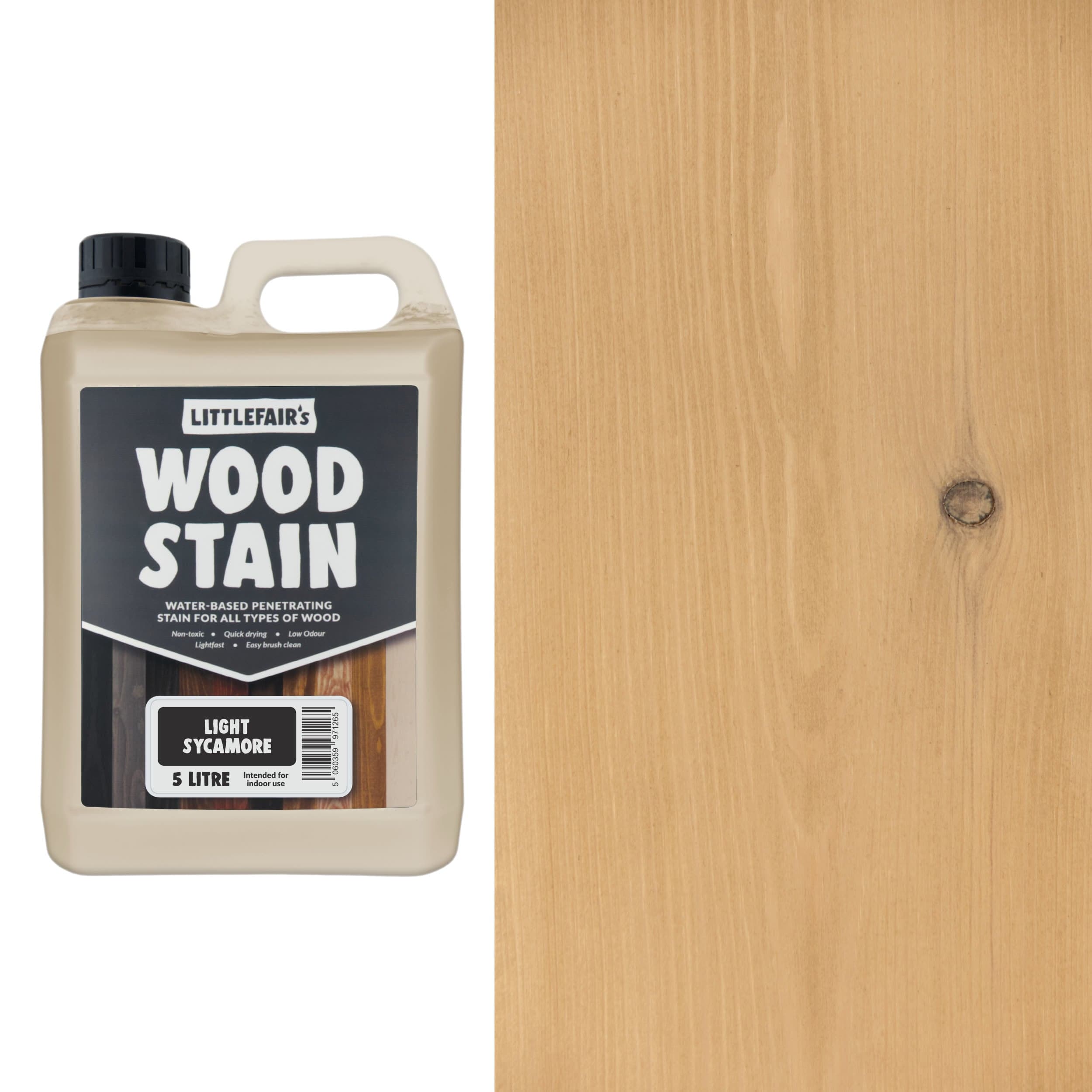 Littlefairs Water Based Wood Stains - Non Toxic & Eco Friendly