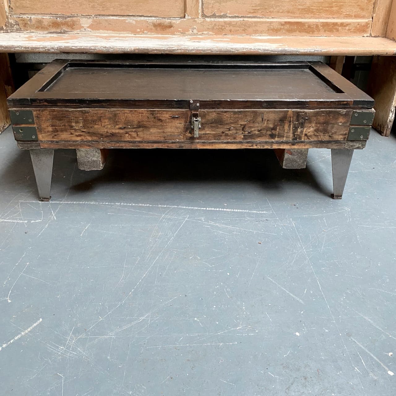 Railway Machine Parts Chest/Coffee Table