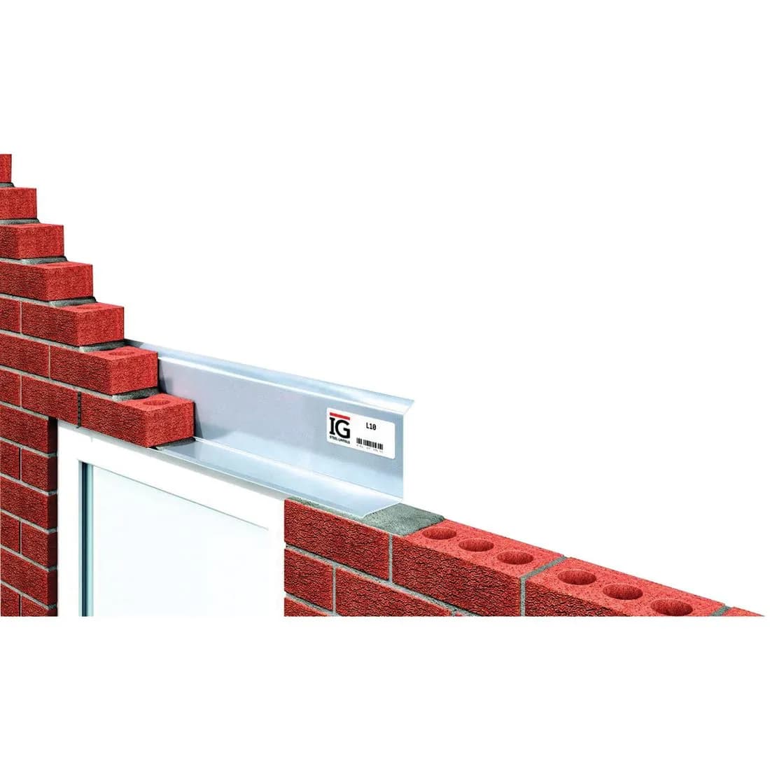 Ig Solid Wall Steel Lintel L10 2100Mm