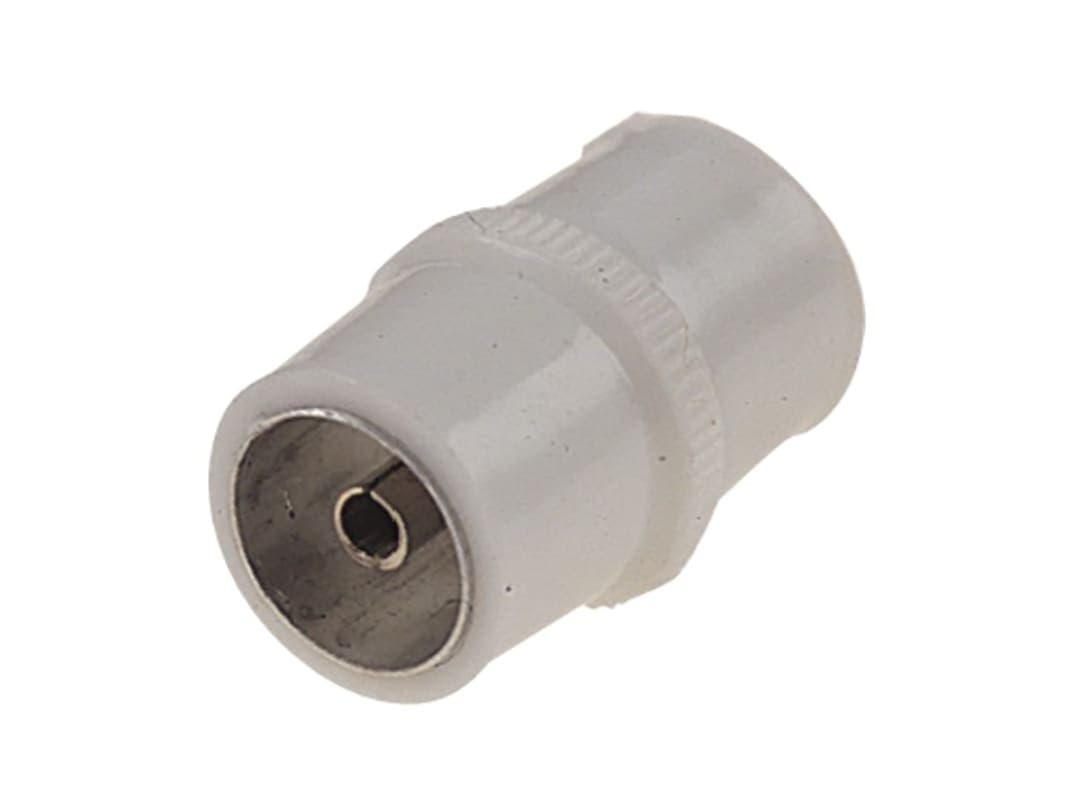 Dencon Coax Coupler White 7118NB 7118NB
