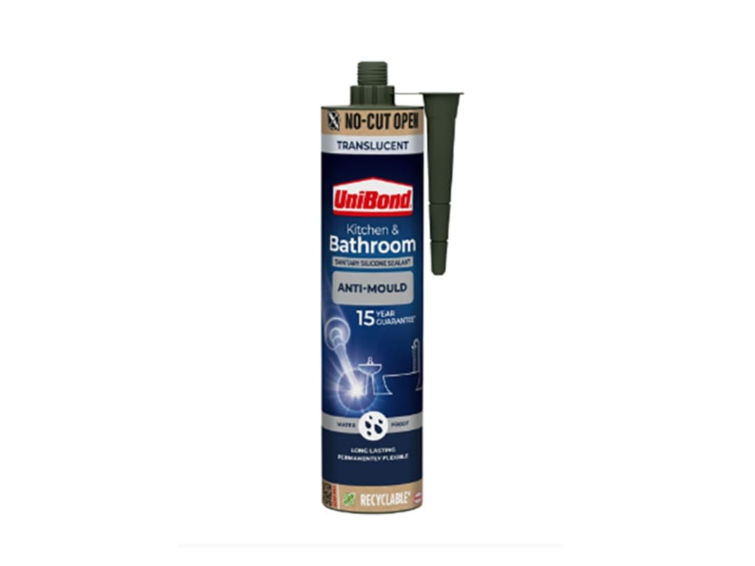 UniBond Anti Mould Kitchen/Bathroom Cartridge Translucent 280ml 3036447 3036447