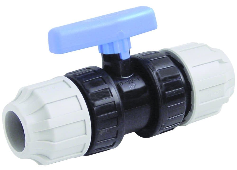 MDPE Stop Valve Quarter Turn - 25mm