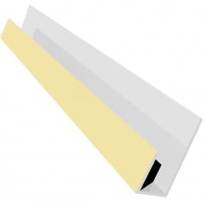 Weatherboard Cladding Universal Edge Trim - 3mtr Sand