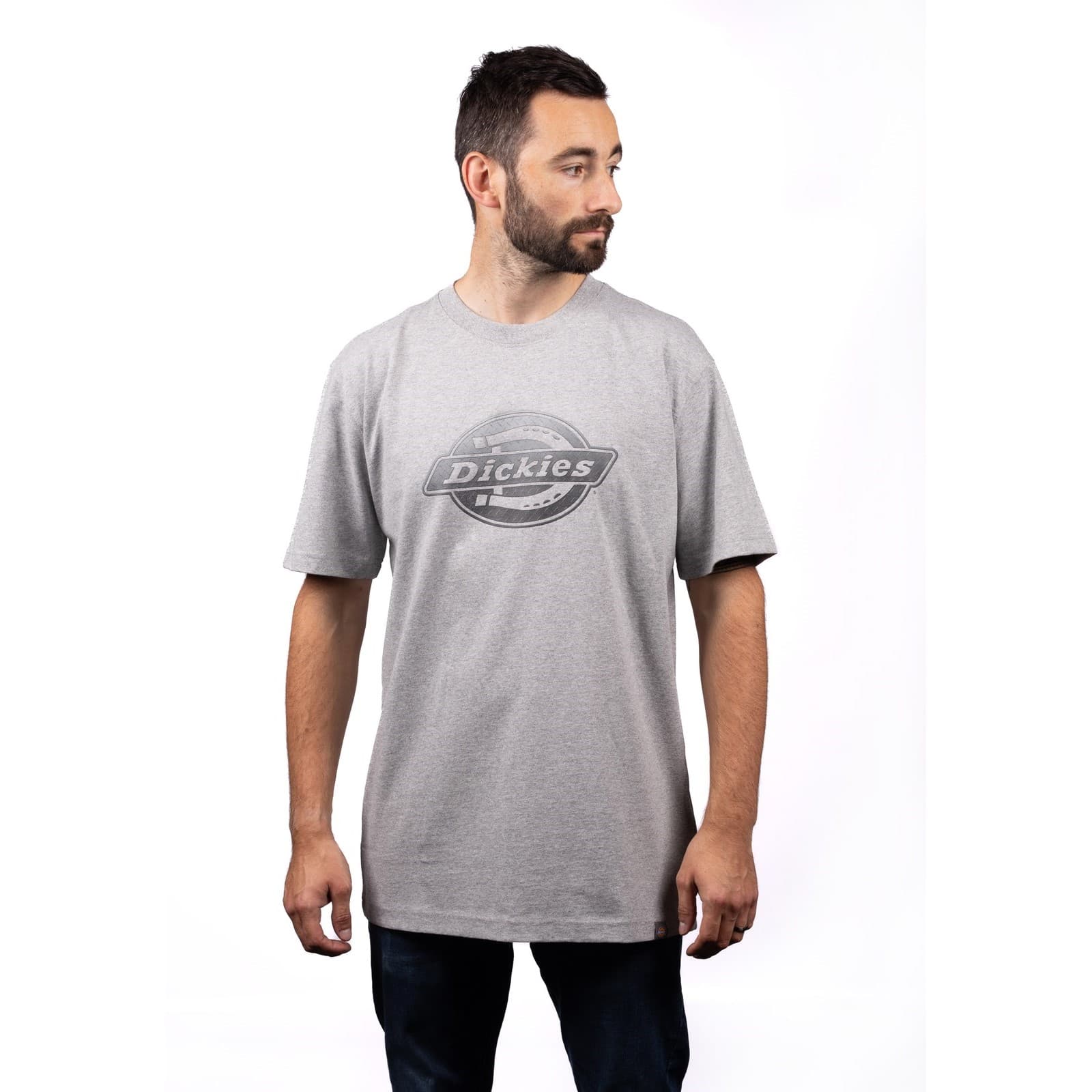 Dickies Ss Logo Graphic Tee 2 Size XXL Dark Grey 38237-71294-07