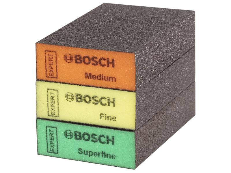 Bosch Powertool Accessories 2608901175 Xpert S471 Standard Sanding Block Set 3 Piece