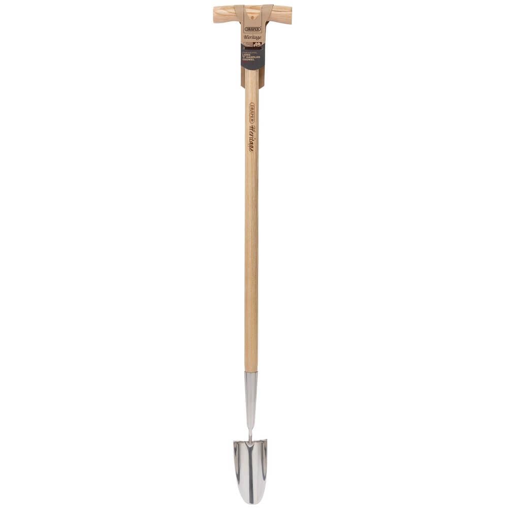 Draper 99032 Heritage Stainless Steel Trowel With Ash Long Handle each