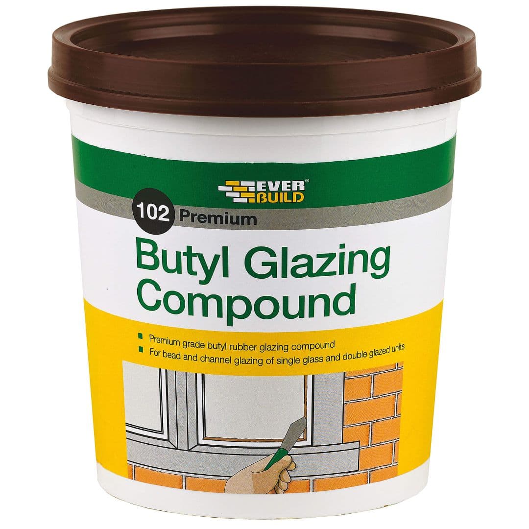 Everbuild 102 Butyl G.c. Brown 2Kg