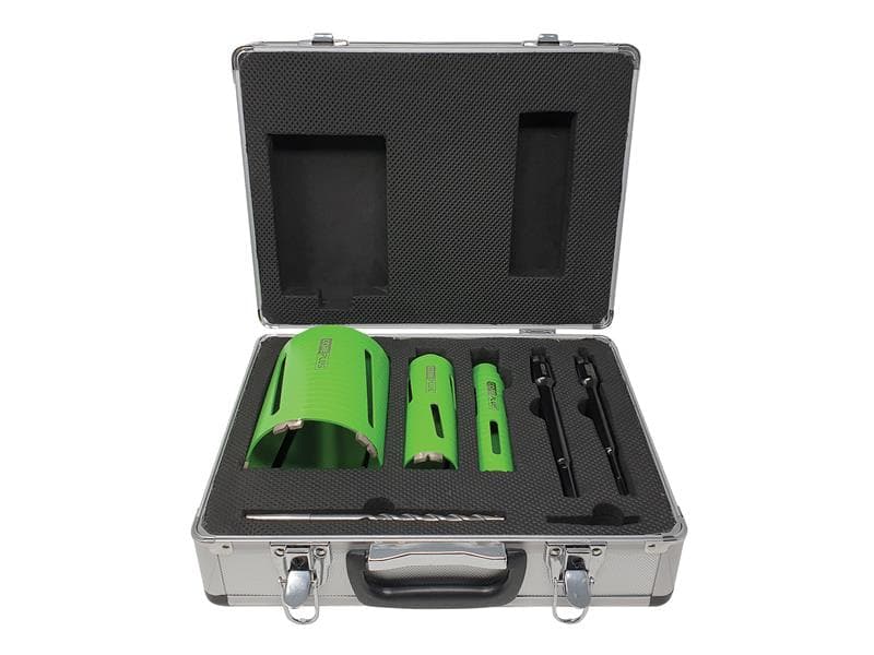Coreplus CORDCDKIT7 Dcdkit7 Diamond Dry Core Drill Bit Set 7 Piece