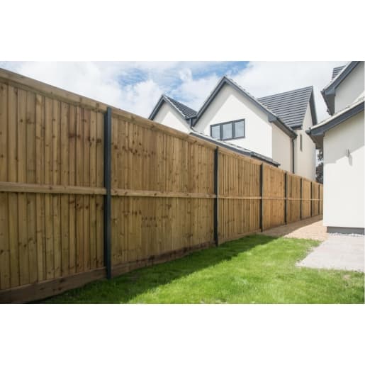 48 mm x 2400 mm Durapost Classic Fence Post Anthracite Grey Home Delivered