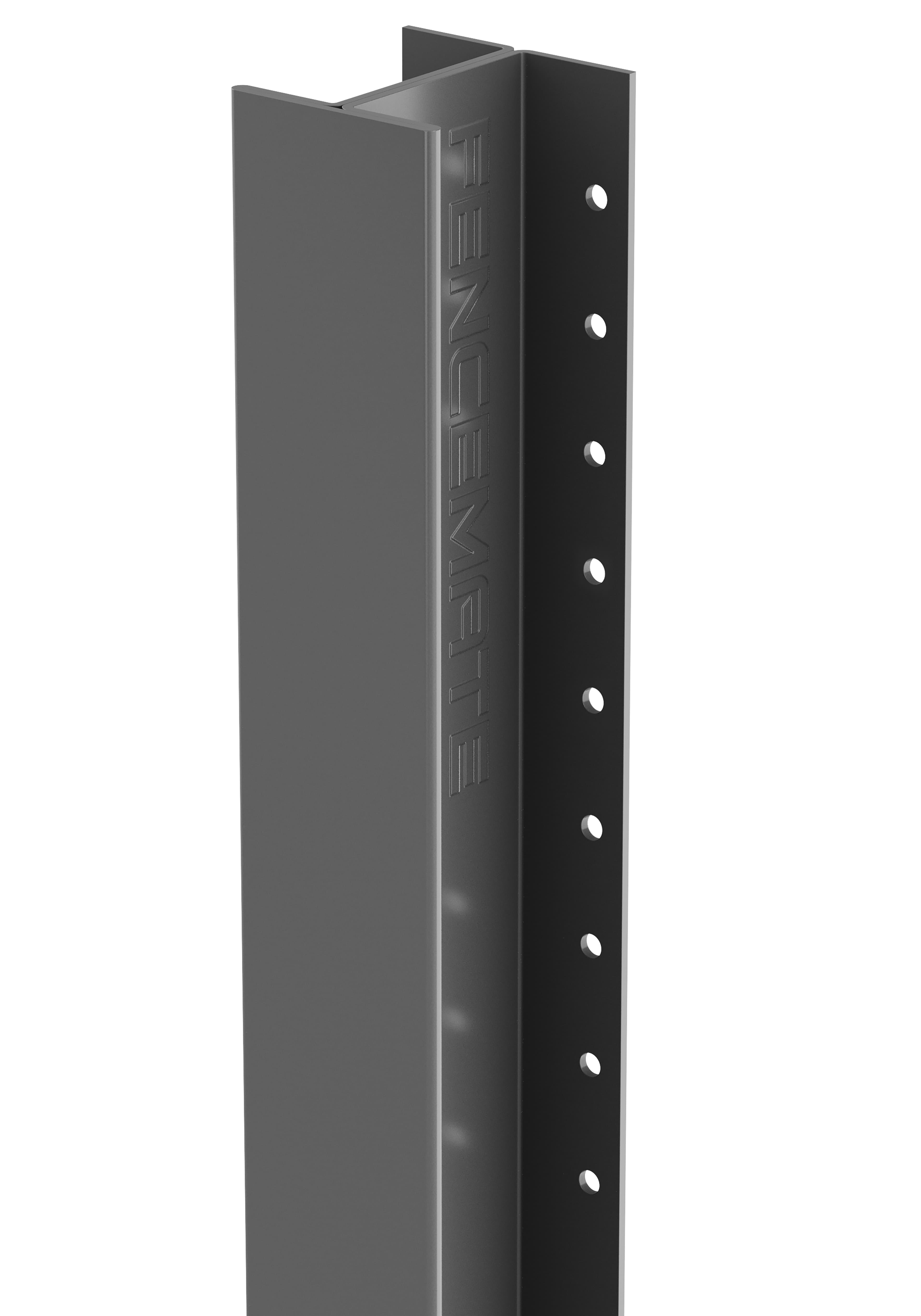 48 mm x 2400 mm Durapost Classic Fence Post Anthracite Grey Home Delivered