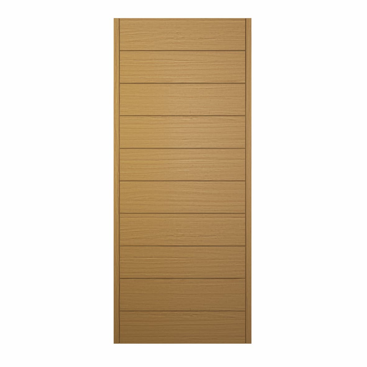 Oslo External Oak Veneer Door 1981 x 838 x 44mm and Frame
