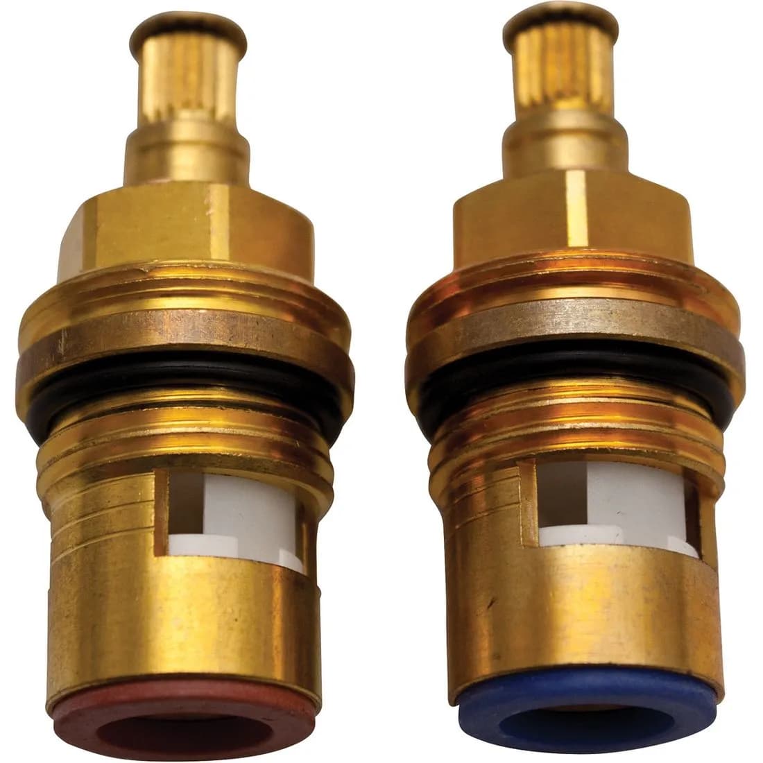 Ceramic Tap Gland 3/8 To 1/2In 8Mm Height Limited Turn Pk2