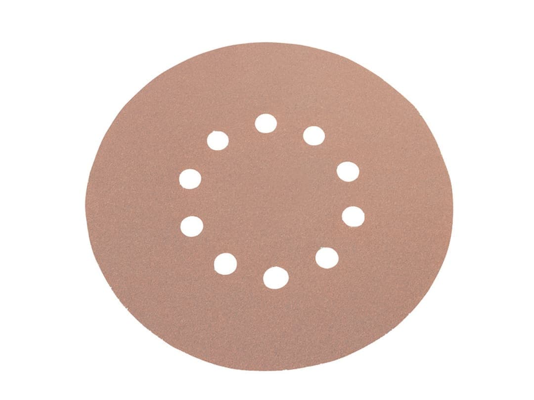 Flex Power Tools Sanding Paper Hook & Loop Backing Round 180G (Pack 25) 349.232