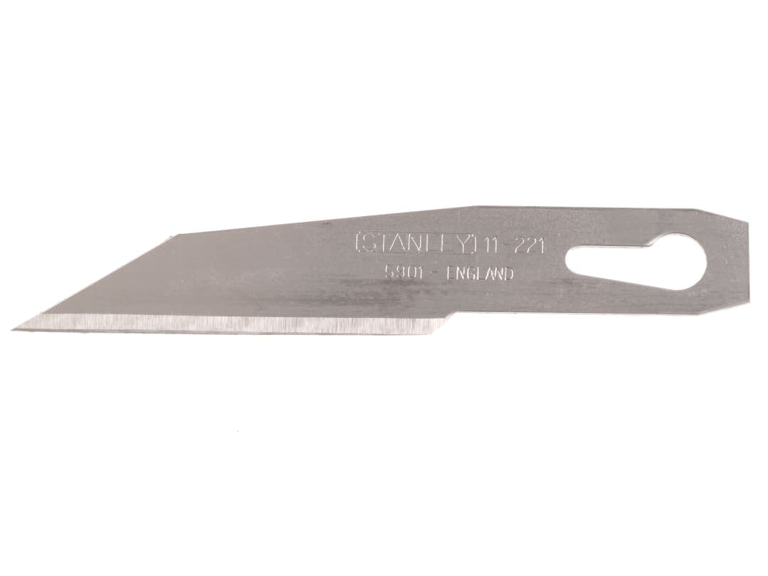 STANLEY® Hand Tools 5901B Straight Knife Blades (Pack 3) 0-11-221