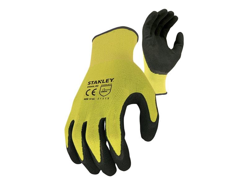 Stanley® Sy18L Waterproof Grip Gloves - L (Size 9) SY890L EU