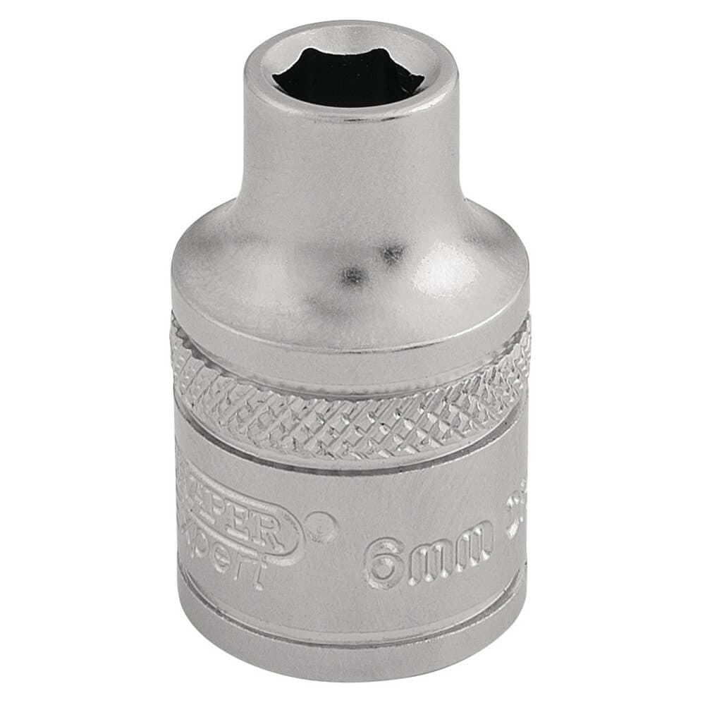 Draper Expert 16531 6 Point Metric Socket 3/8in Sq. Dr. 6Mm each