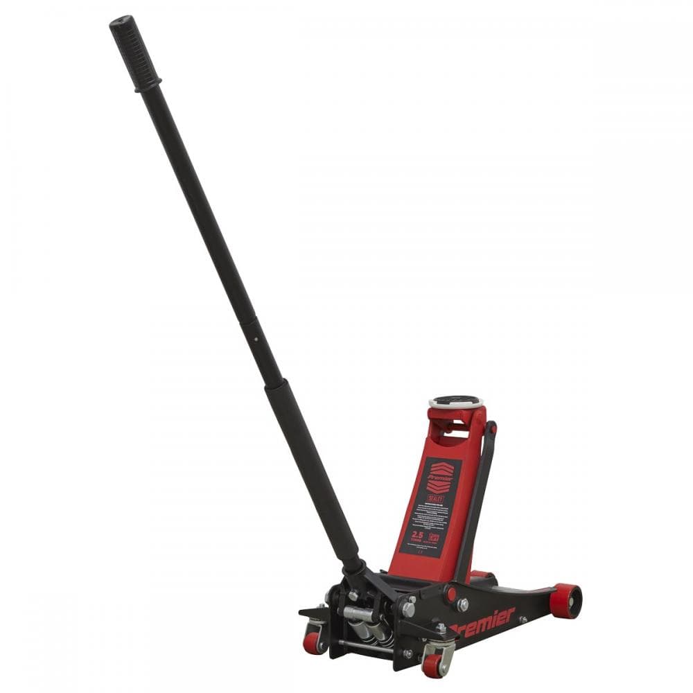 Sealey 2501LE Trolley Jack 2.5 Tonne Low Profile With Rocket Lift