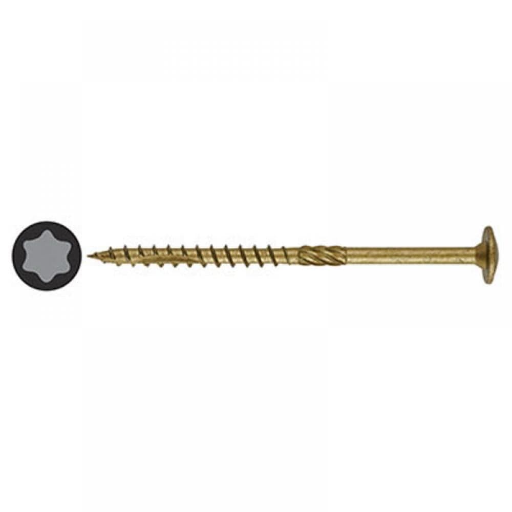 Reisser TCN60140B Timber Connector Screws 6.0 X 140 Cp (Pack Of 25)