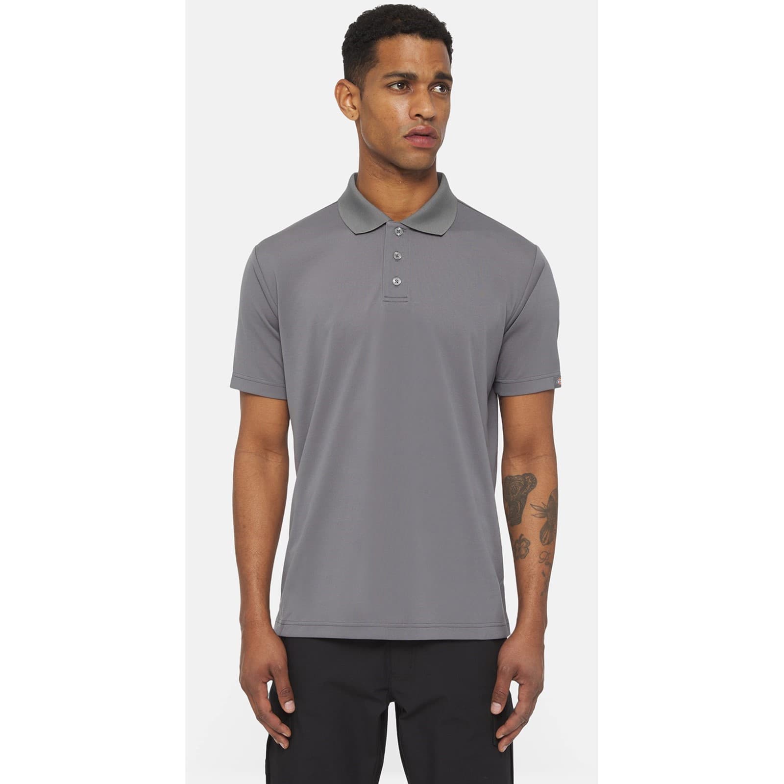 Dickies Everyday Polo Shirt Size Sml Grey 36979-73853-03