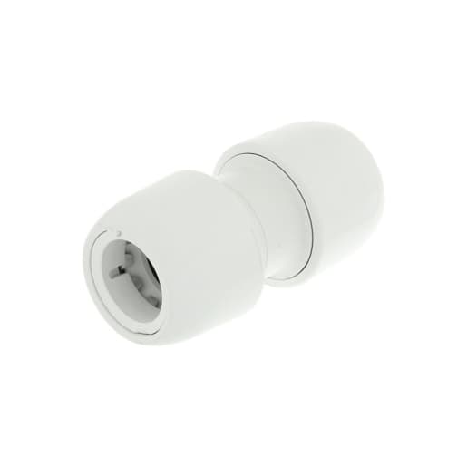 Hep2O straight connector White 10mm