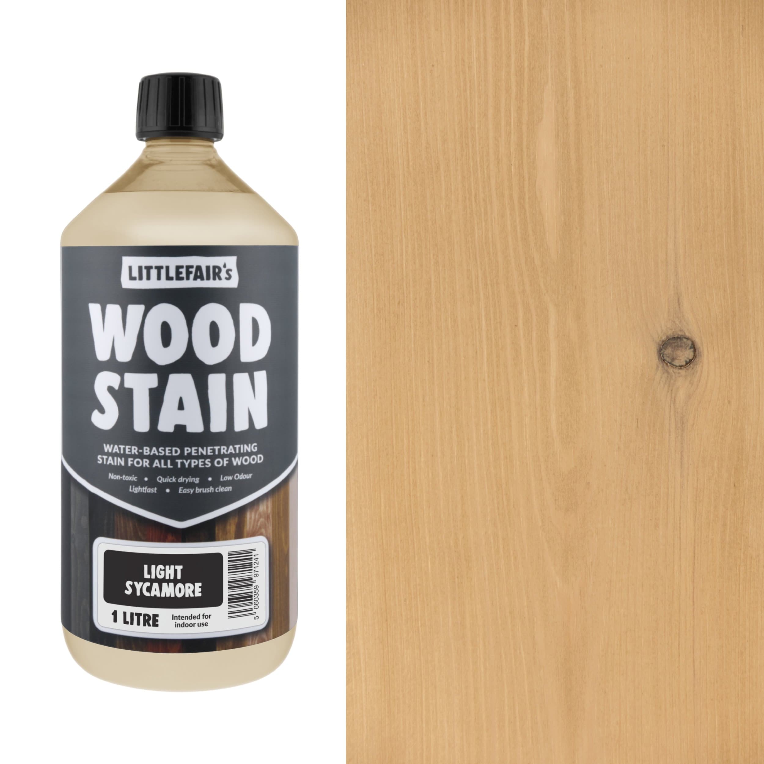 Littlefairs Water Based Wood Stains - Non Toxic & Eco Friendly