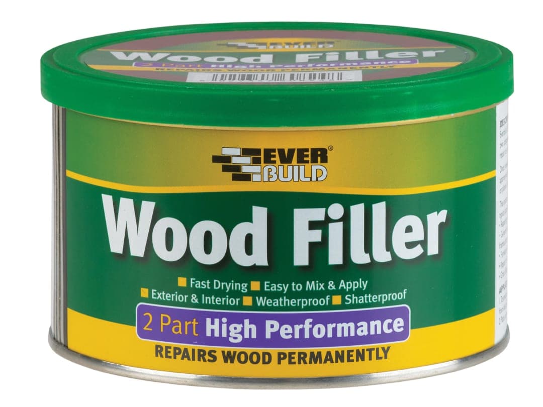 Everbuild Sika 2-Part High-Performance Wood Filler Pine 500g 481027
