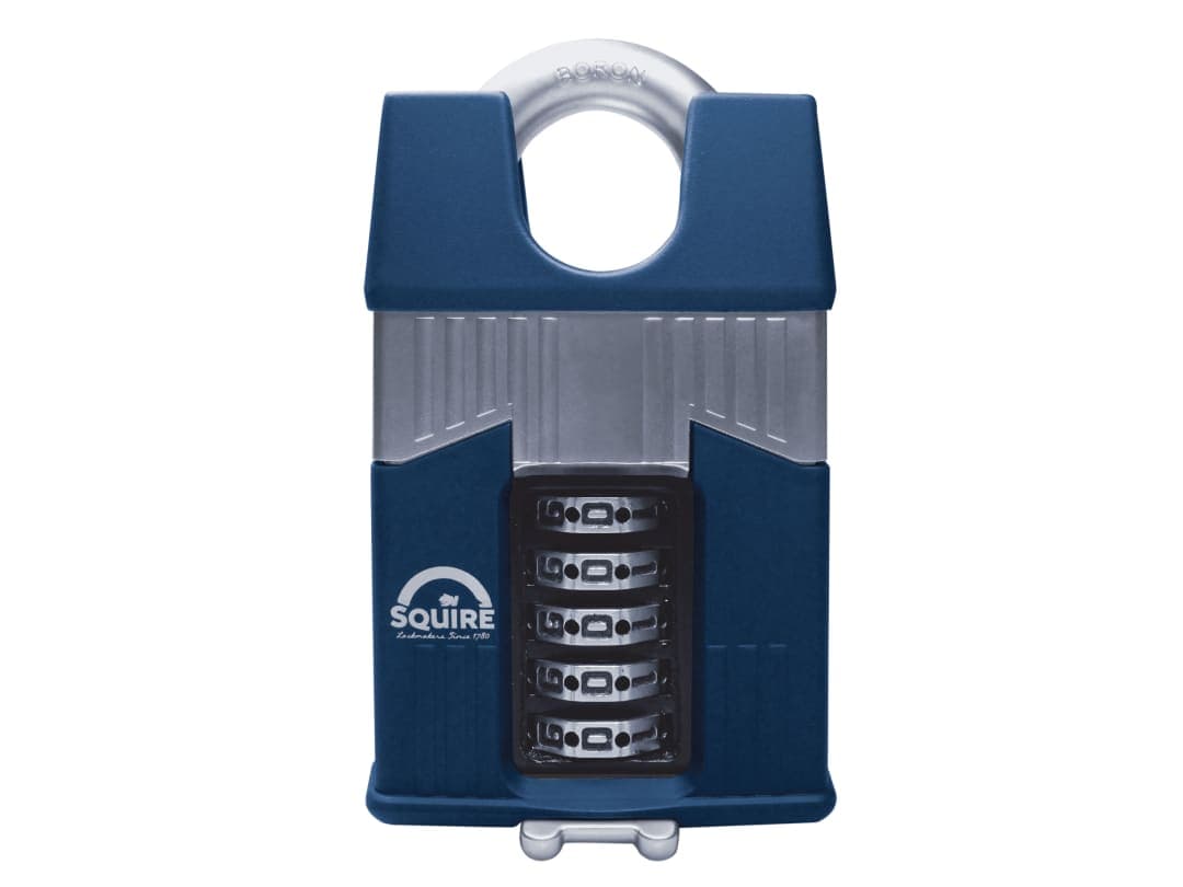 Squire Warrior High-Security Closed Shackle Combination Padlock 65mm WARRIOR COMBI 65C