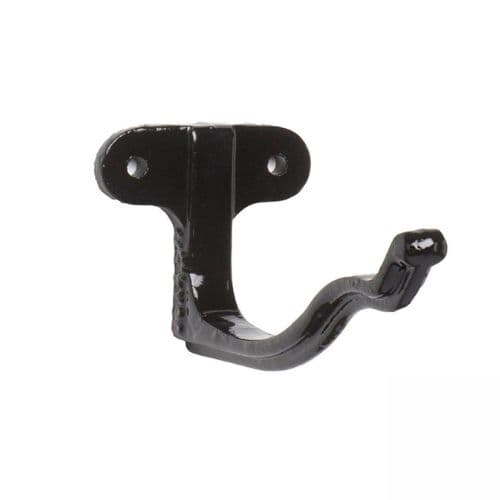 Cast Iron Ogee Gutter Fascia Bracket - 100mm Black