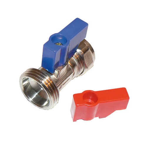 Washing Machine Valve Straight - 15mm