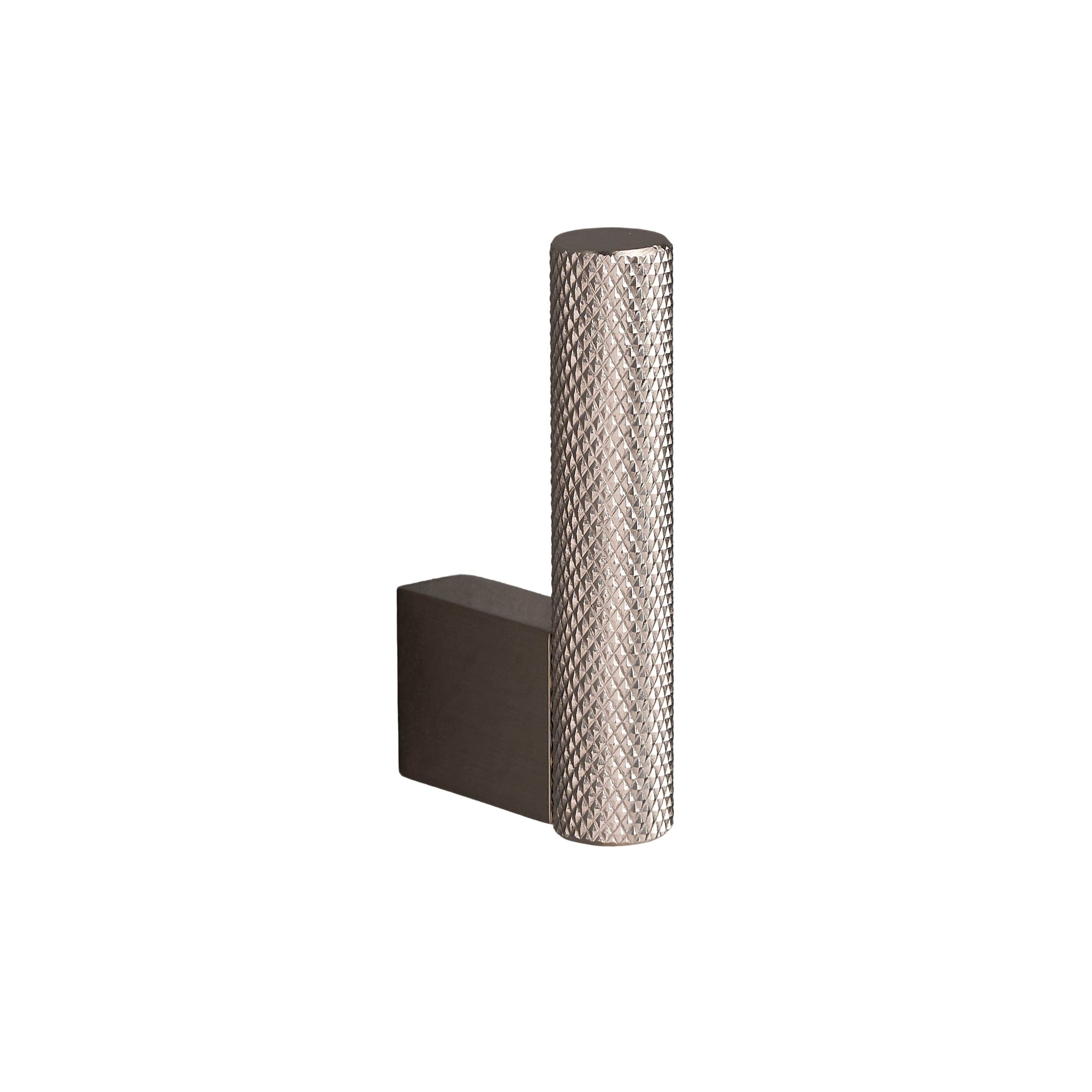 Kensington Knurled Hook 60mm Brushed Nickel