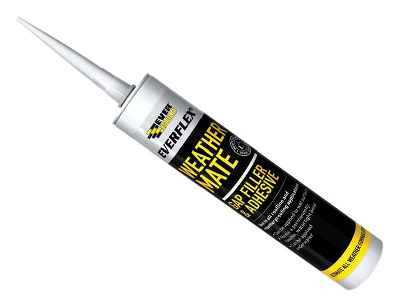 Everbuild Sika 489689 Weather Mate Multi-Use Gap Filler & Adhesive 295Ml