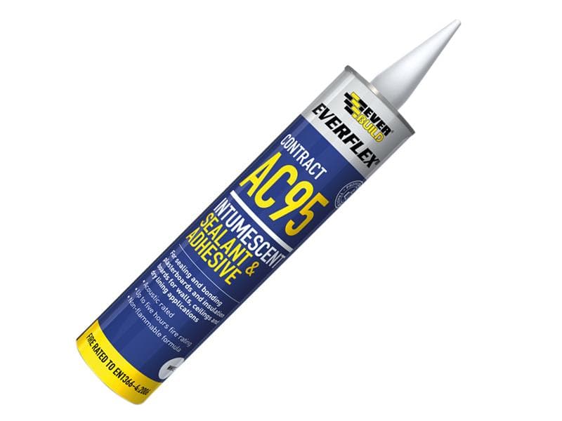 Everbuild Sika 486163 Ac95 Intumescent Acoustic Sealant 900Ml