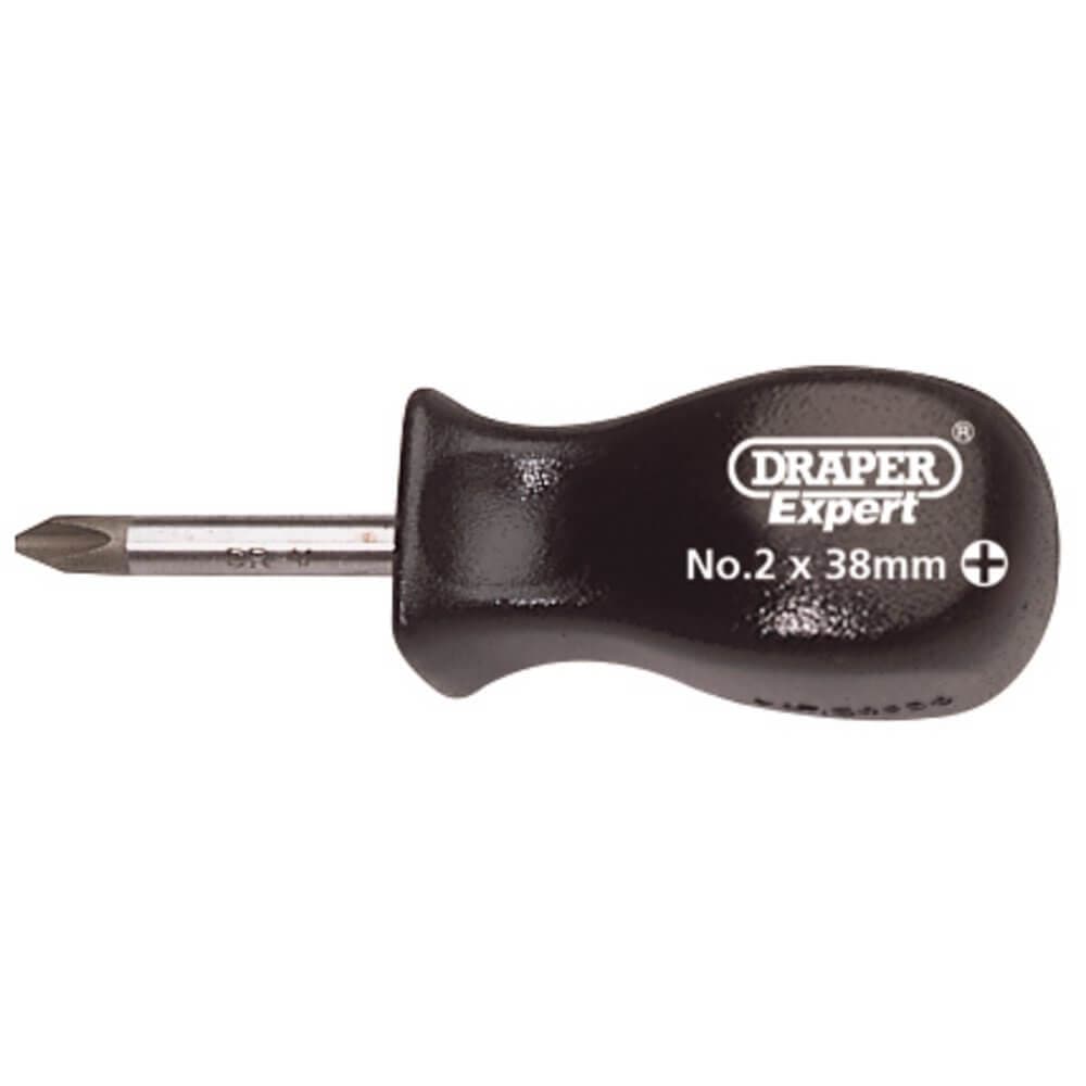Draper Expert 19541 Cross Slot Mechanicfts Screwdriver No.2 X 38Mm each