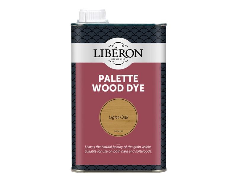 Liberon 126744 Palette Wood Dye Light Oak 500Ml