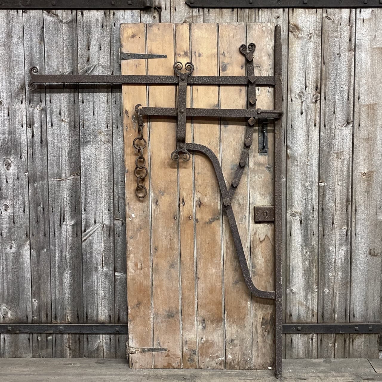 Wrought Iron Fire/Chimney Crane
