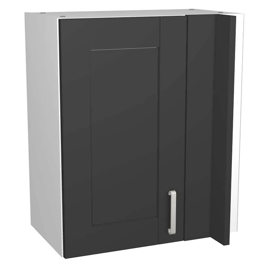 Verona Dark Grey 600Mm Corner Wall Unit